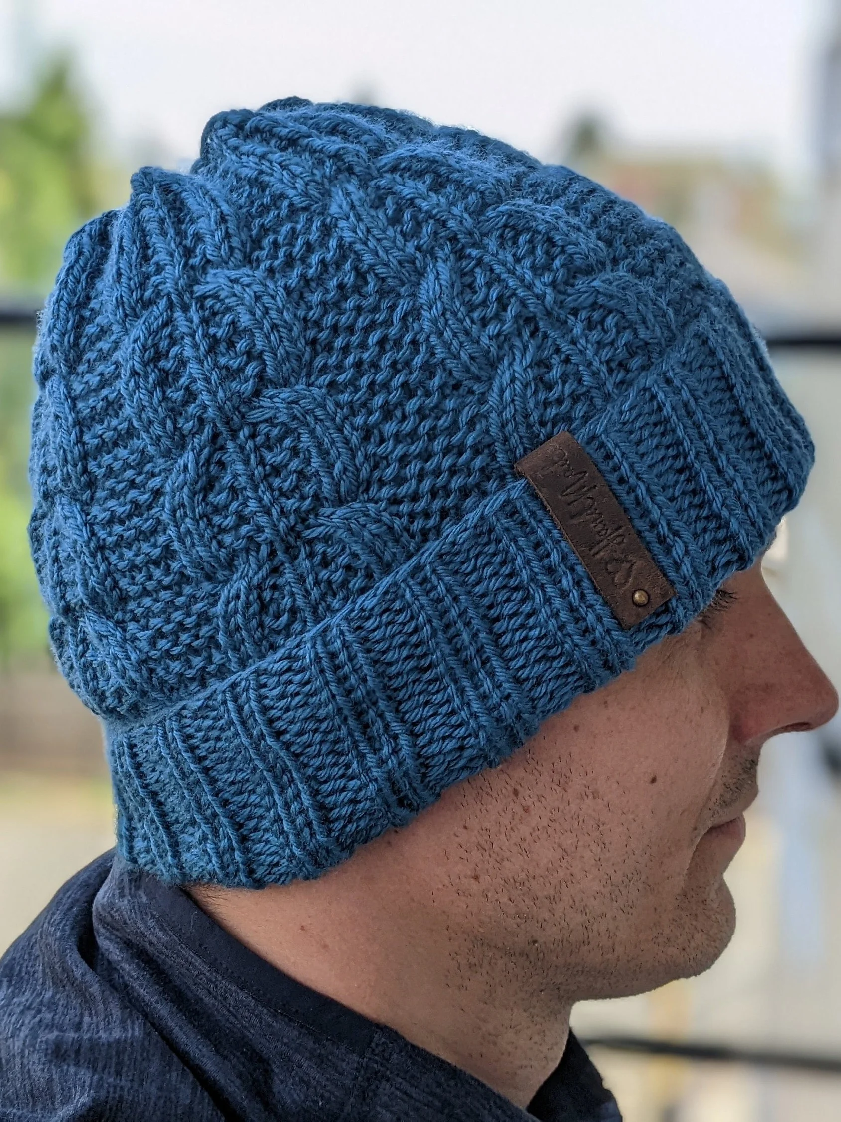 Willow Knit Hat Pattern for Men product image (2)