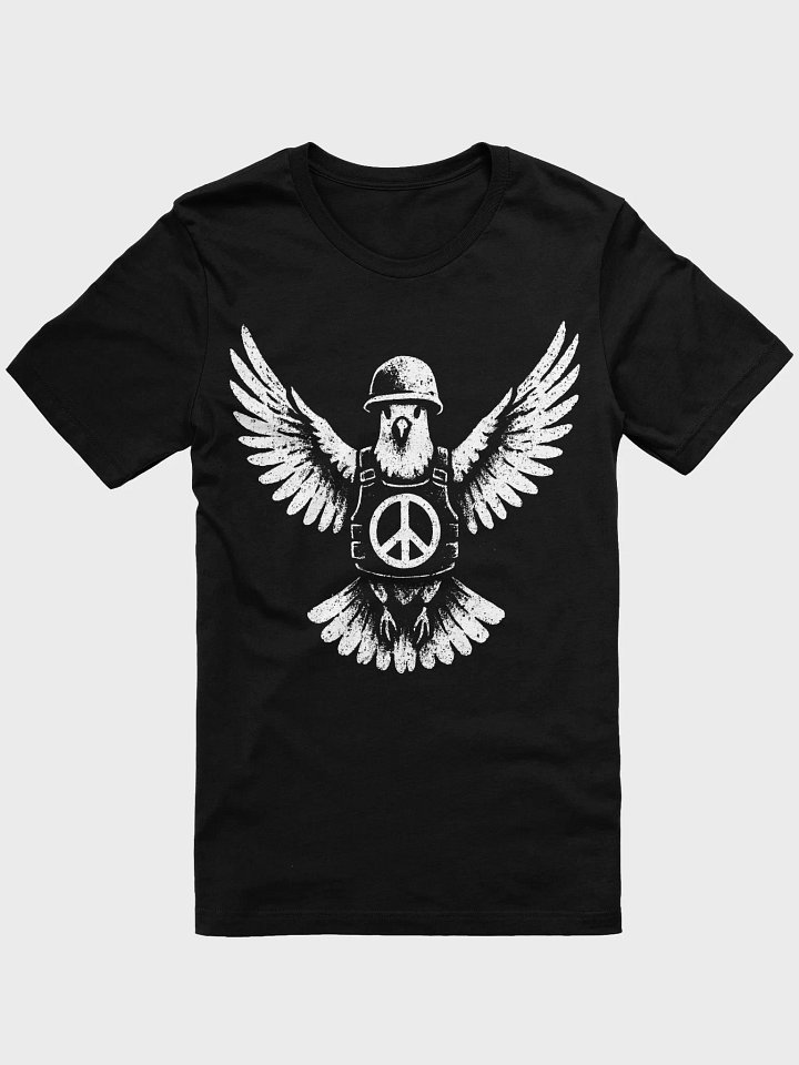 Armored Dove Tee – Peace Under Attack T-shirt (02) product image (1)