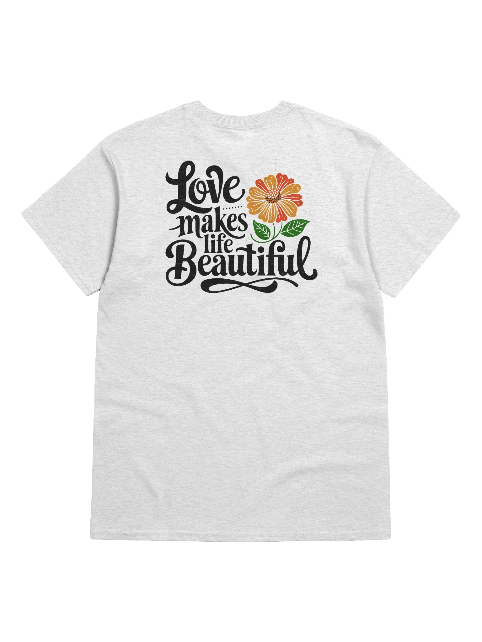 Beautiful Love Floral Tee product image (5)