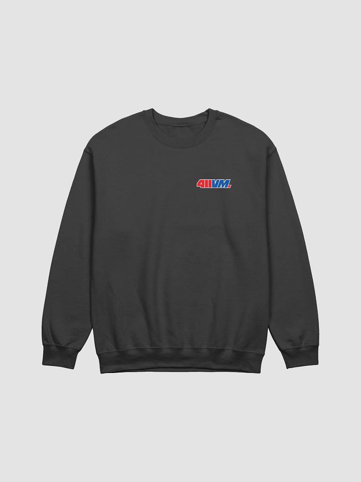 411VM Crewneck Sweatshirt | Red/Blue Logo product image (1)