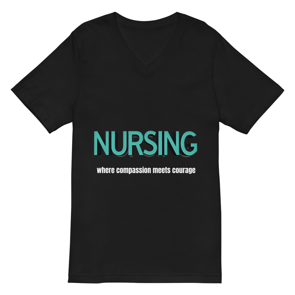 Compassion Meets Courage V-Neck Tee product image (2)