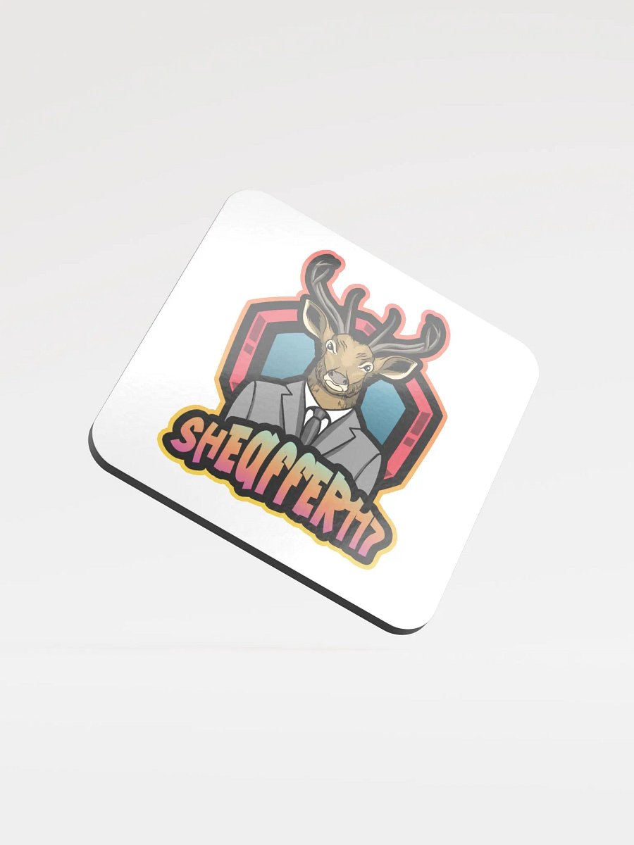Deer Emblem Cork Coaster product image (1)