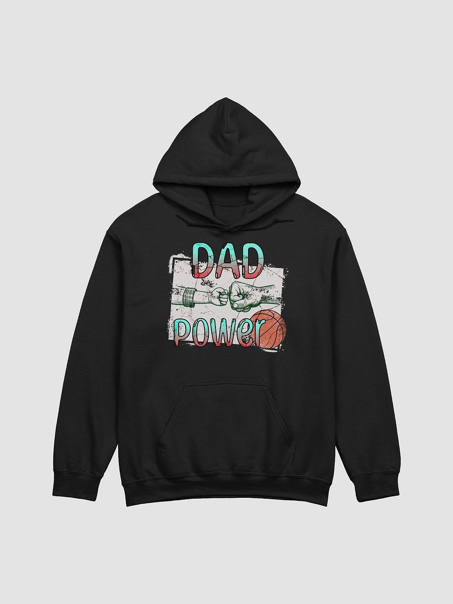 Dad Power Basketball Fist Bump Hoodie product image (1)
