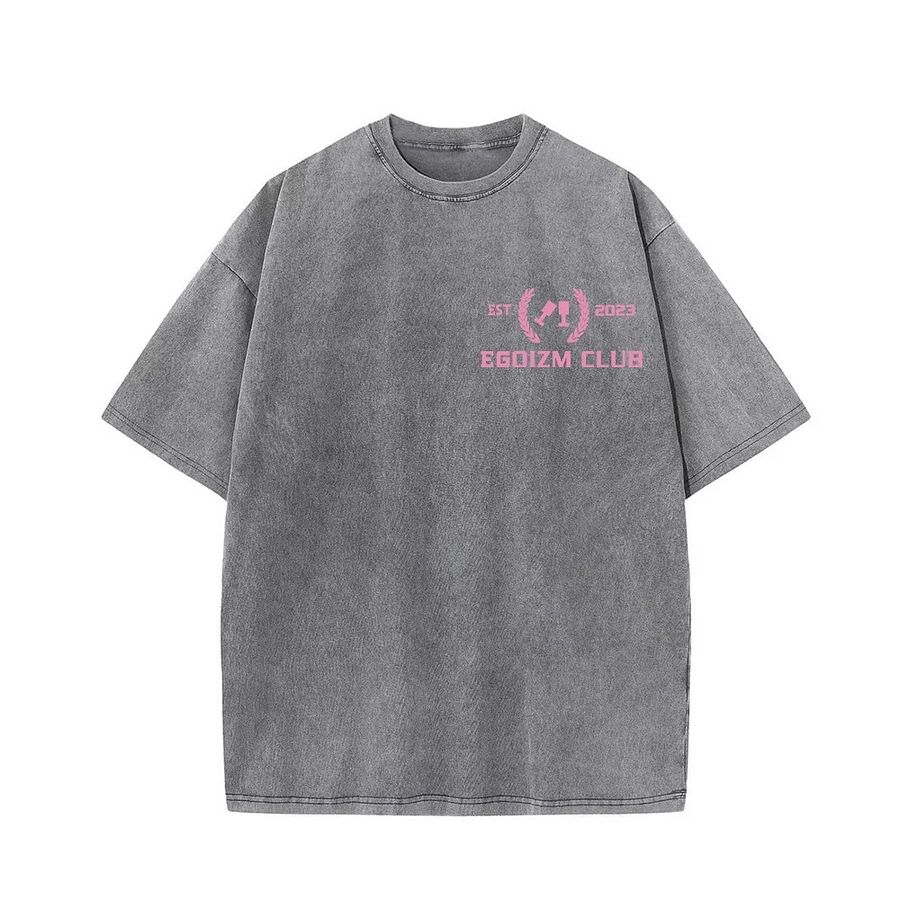 100% Cotton Letter Print T Shirt product image (5)
