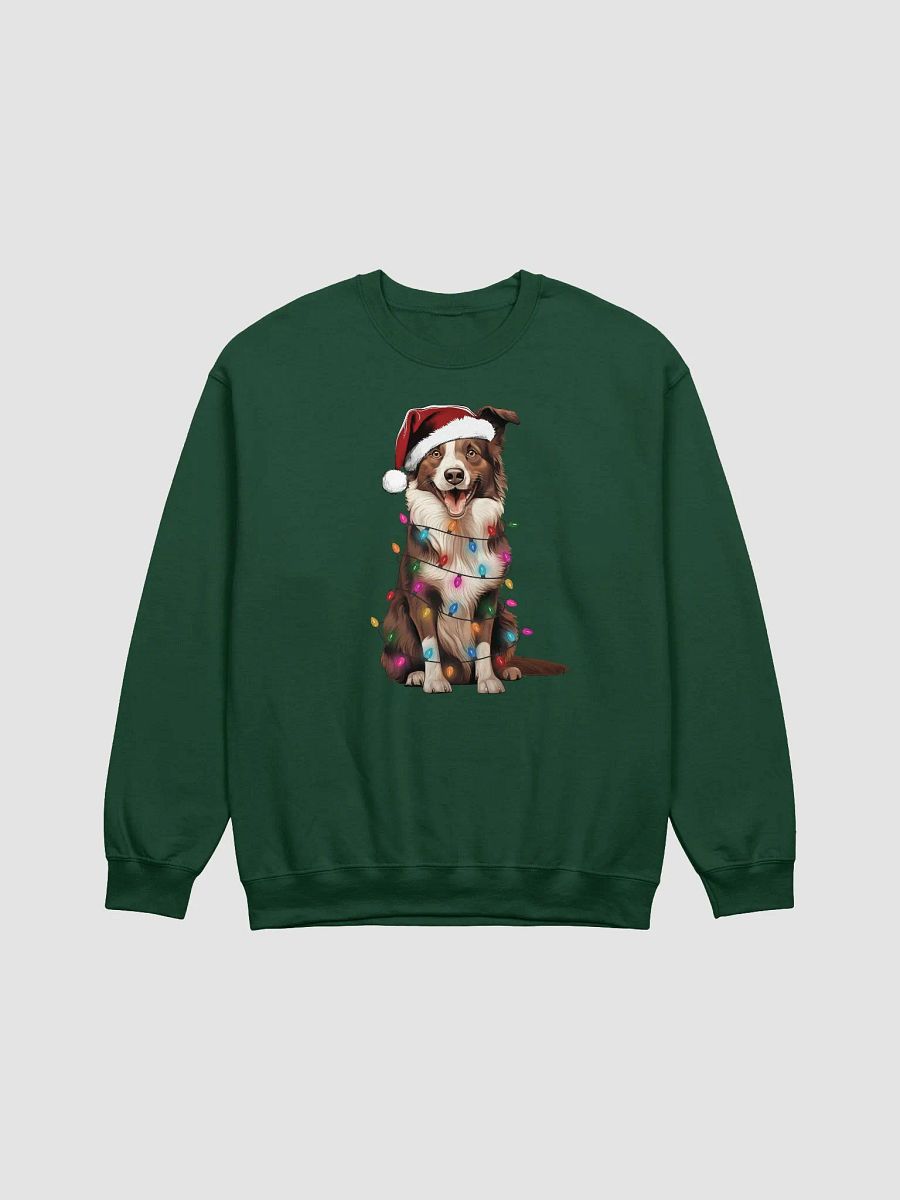 Funny Border Collie(Brown) Christmas Sweatshirt for Border Collie Paw-rents product image (8)