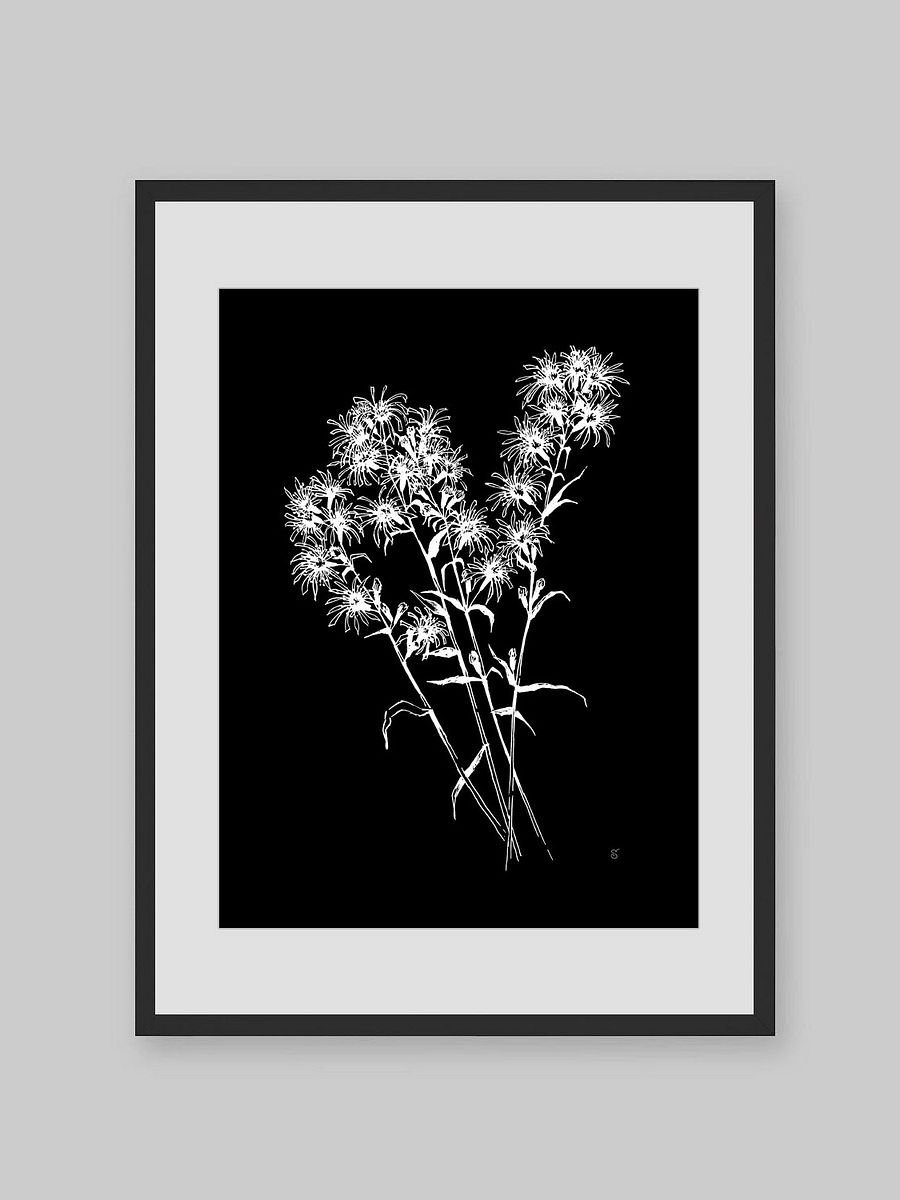 Spiky Blossom Delight Poster - Bouquet Flowers Dark product image (9)