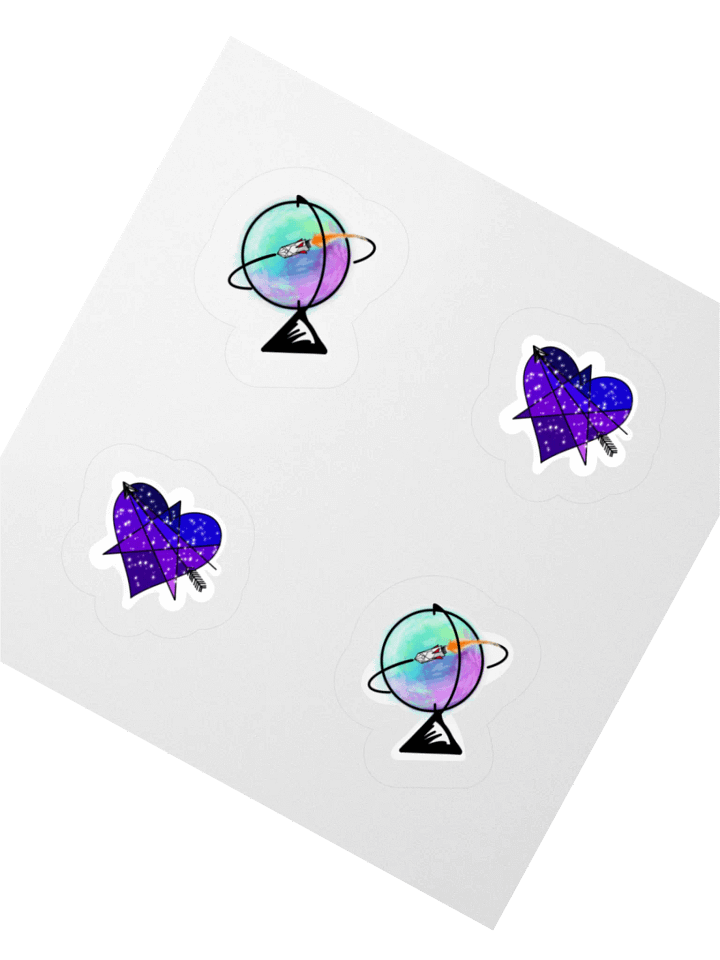 'Stars, Scenery, and Us' EP Tiny Sticker Set product image (2)