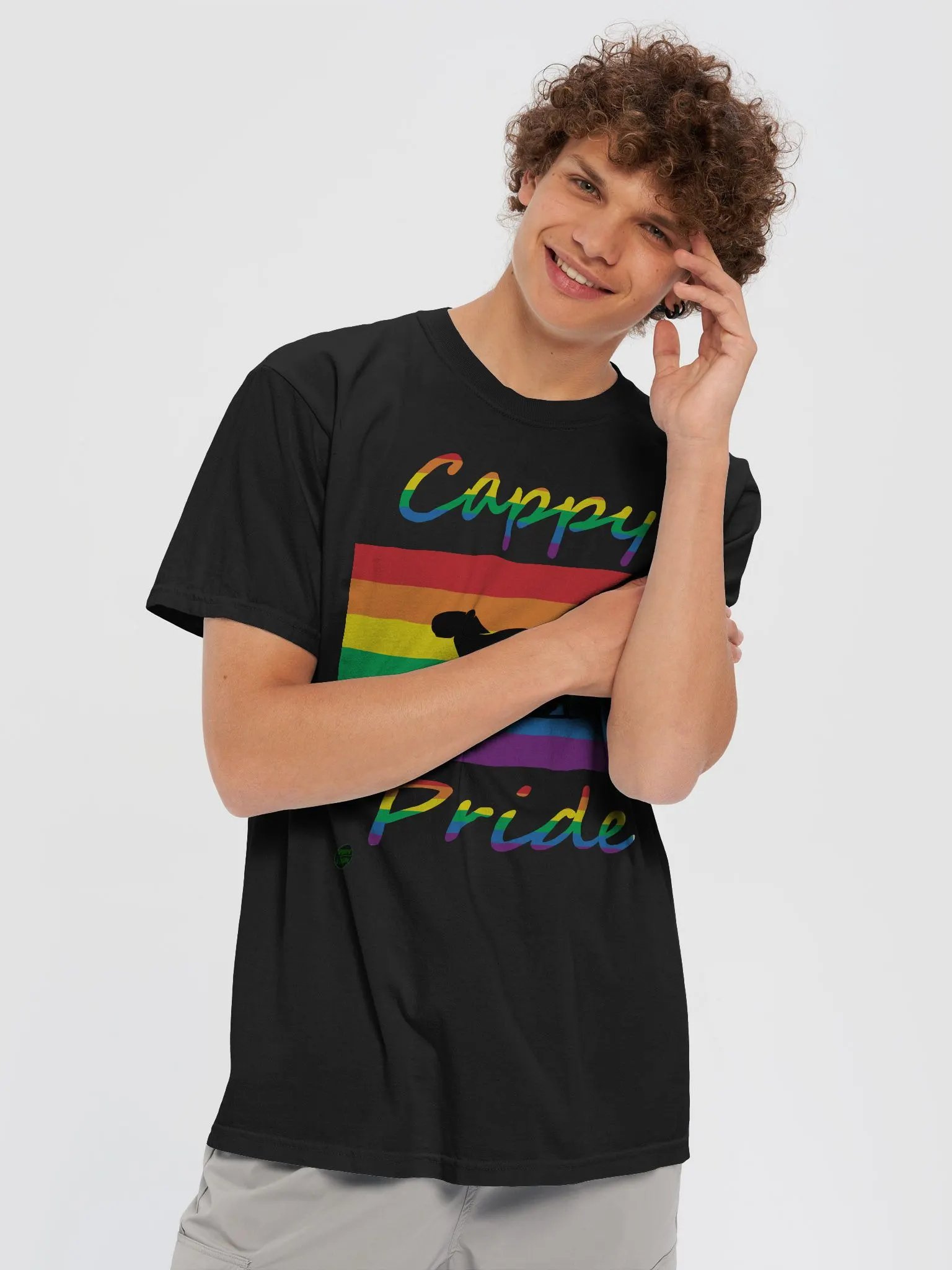 Cappy Pride Rainbow T-Shirt | EU & US product image (5)