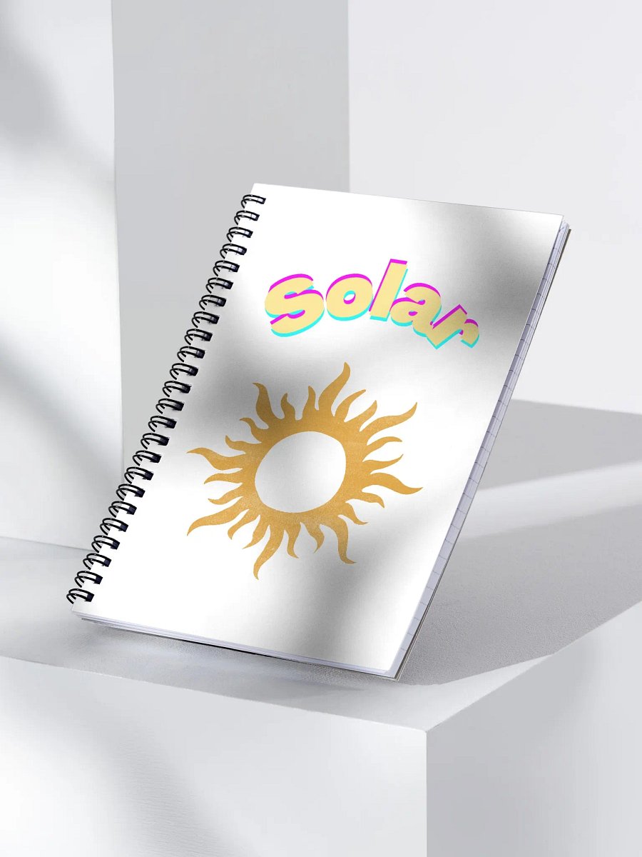 Solar Notepad Summer '23 collection product image (4)