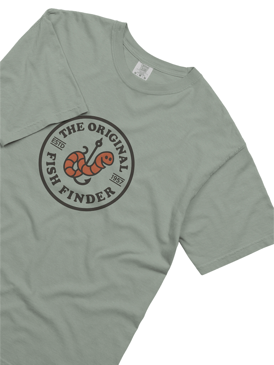 TOFF Worm T-Shirt / The Original Fish Finder Worm T-Shirt Semi Colour Heavyweight product image (2)