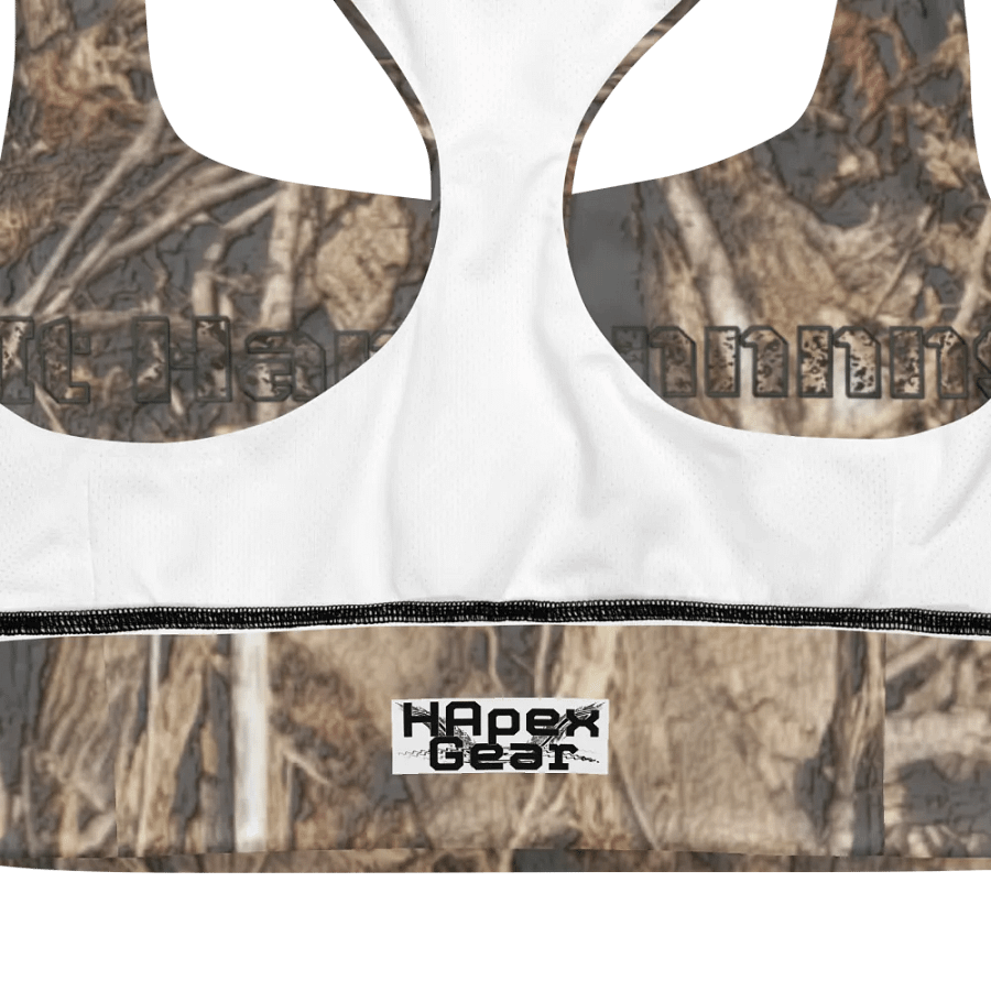 Longline Sports Bra - Dead Split - It Happennnns Camo product image (12)