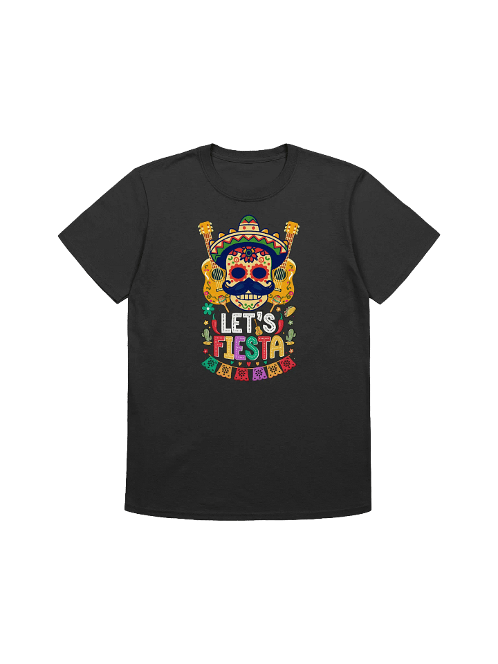 Cinco de Mayo Sugar Skull - Let's Fiesta Celebration T-Shirt product image (3)