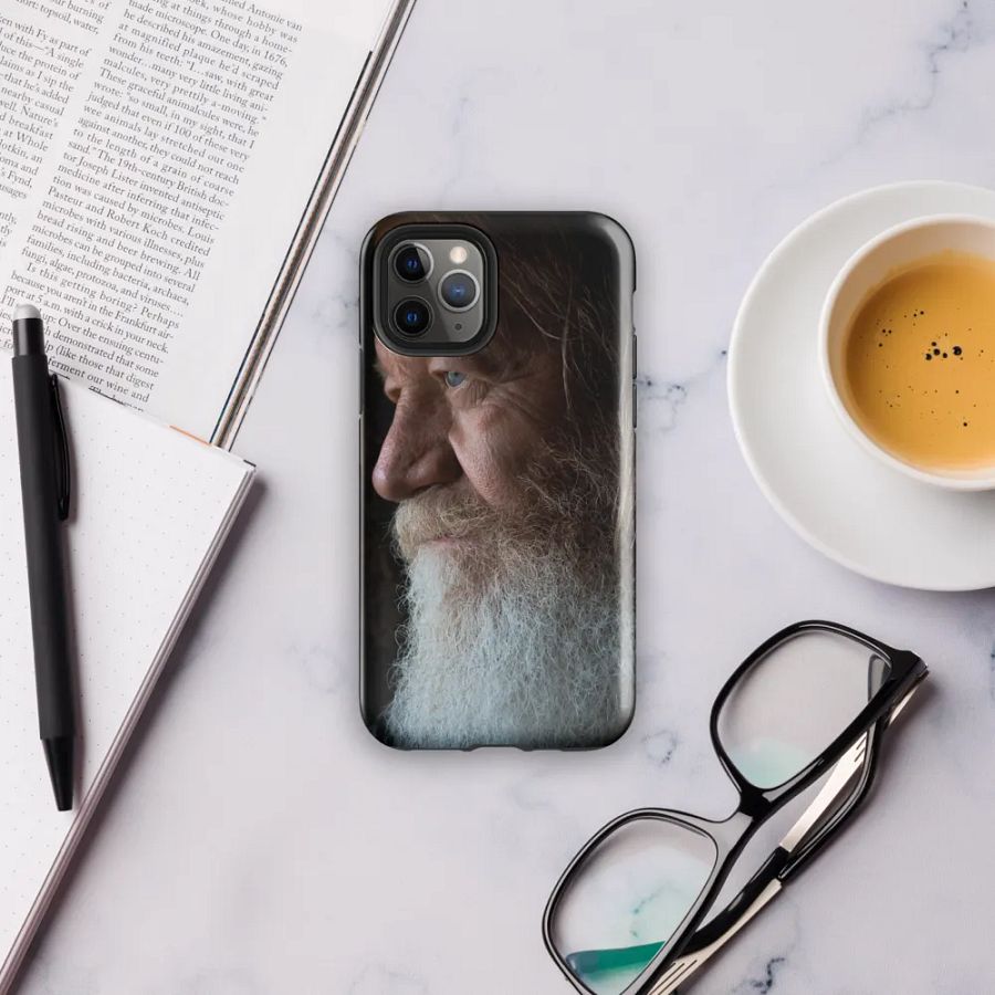 Elderly Man Portrait Phone Case - A Touch of Humanity product image (31)