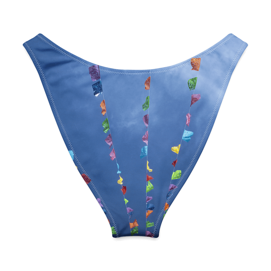 Papel Picado High Waisted Bikini Bottom product image (7)