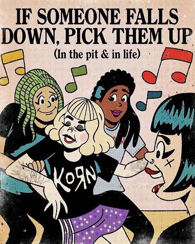 Self explanatory. #moshpit #life #rock #metal