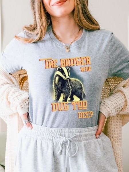 Badger Funny Vintage Pulp Mystery Harry Potter Shirt product image (19)
