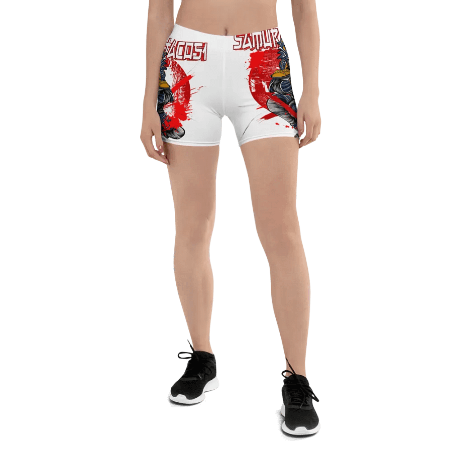 Samurai Armor All-Over Print Shorts product image (1)