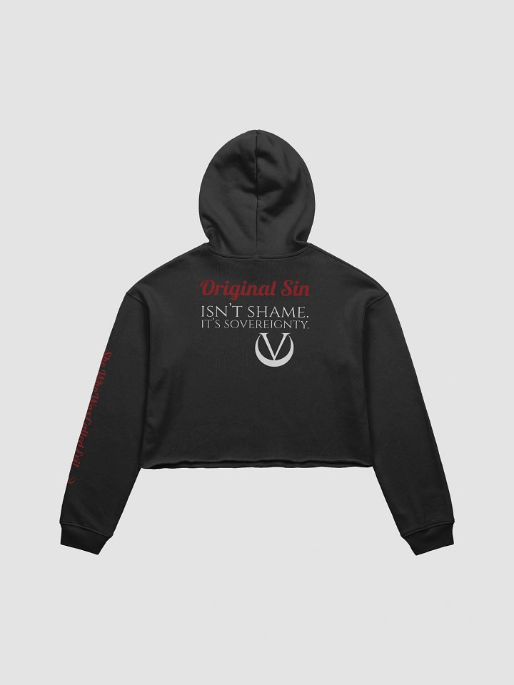 Original Sin Cropped Hoodie product image (2)