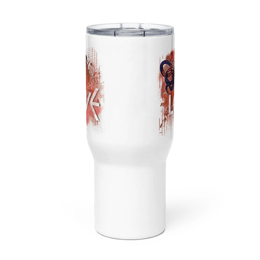 Love Soft Grunge Snake Butterfly Travel Mug w/ Handle product image (7)