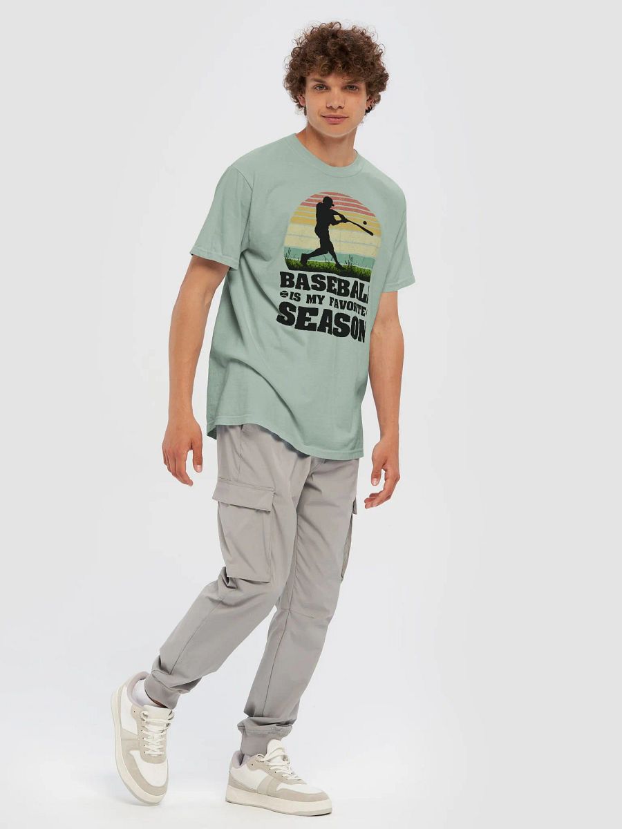 Sunset Swing Baseball T-Shirt product image (54)