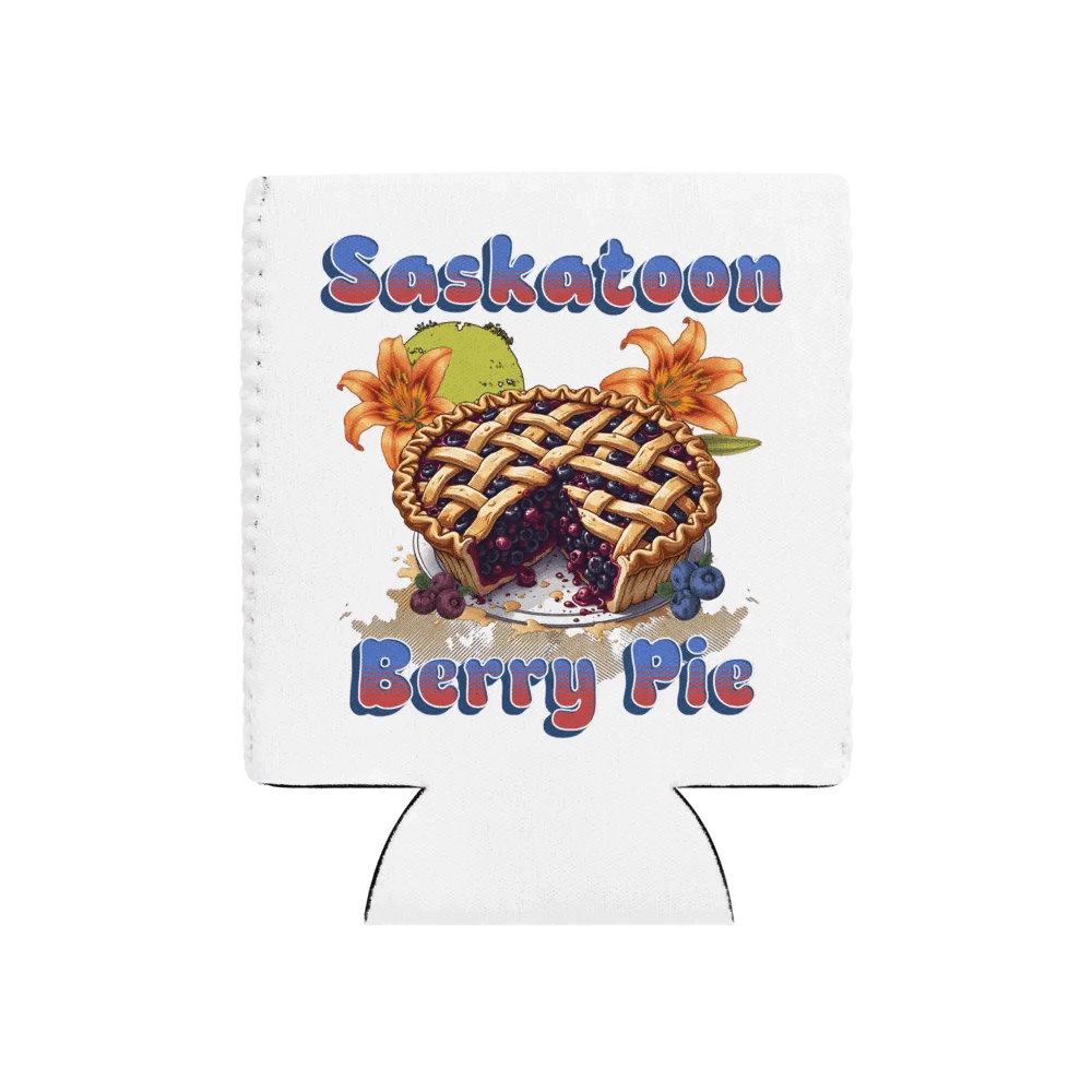Saskatoon Berry Pie Coozie Can Cooler product image (1)
