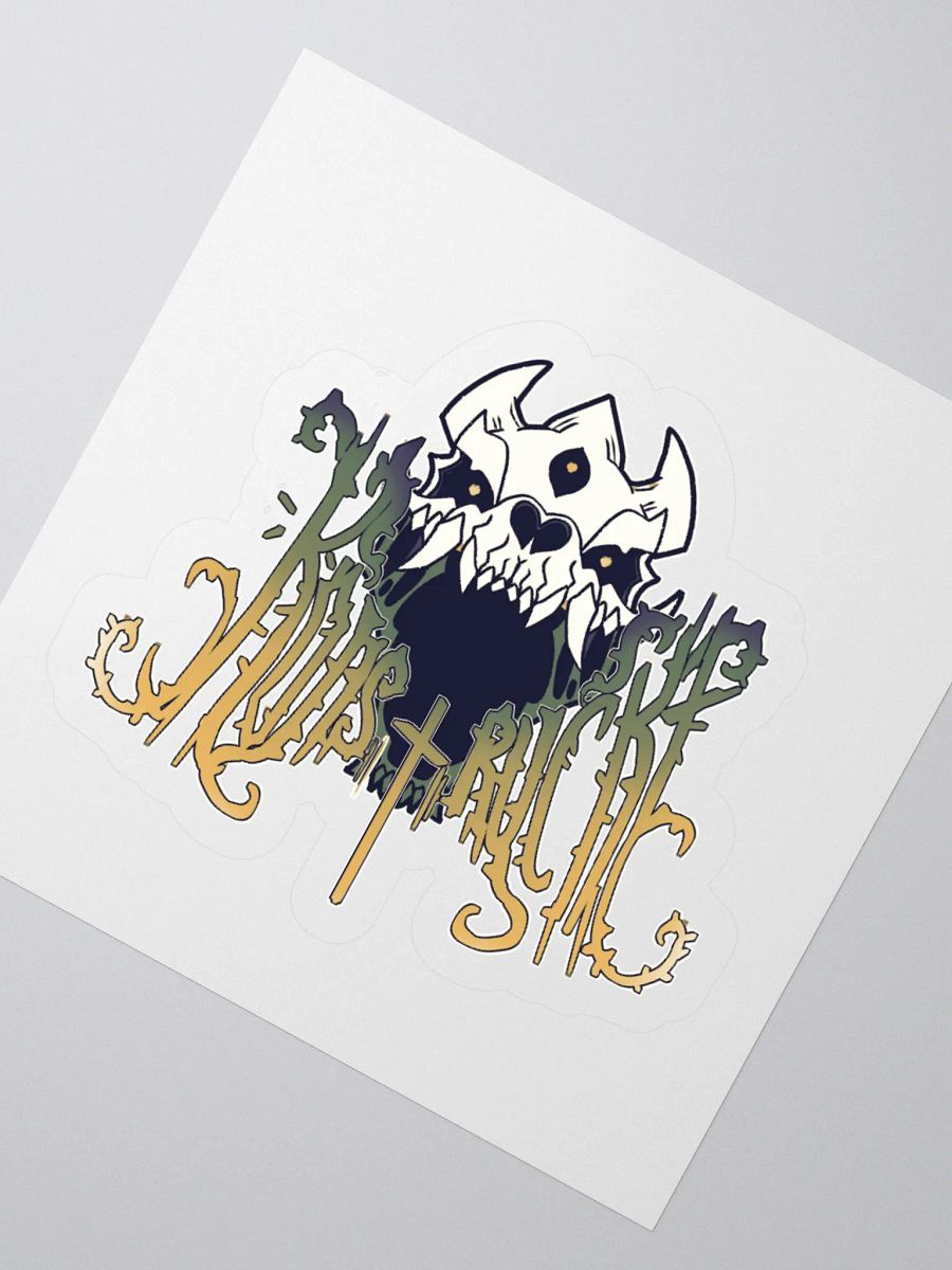 kon logo - toxic - sticker product image (2)