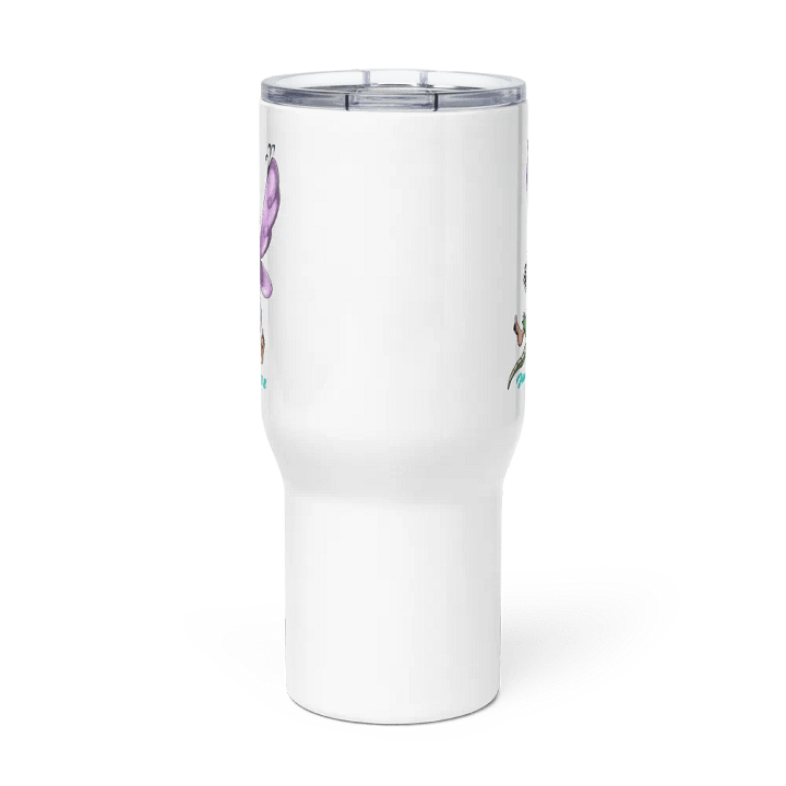 Whimsical Fairy and Dragon Hug Travel Mug product image (2)