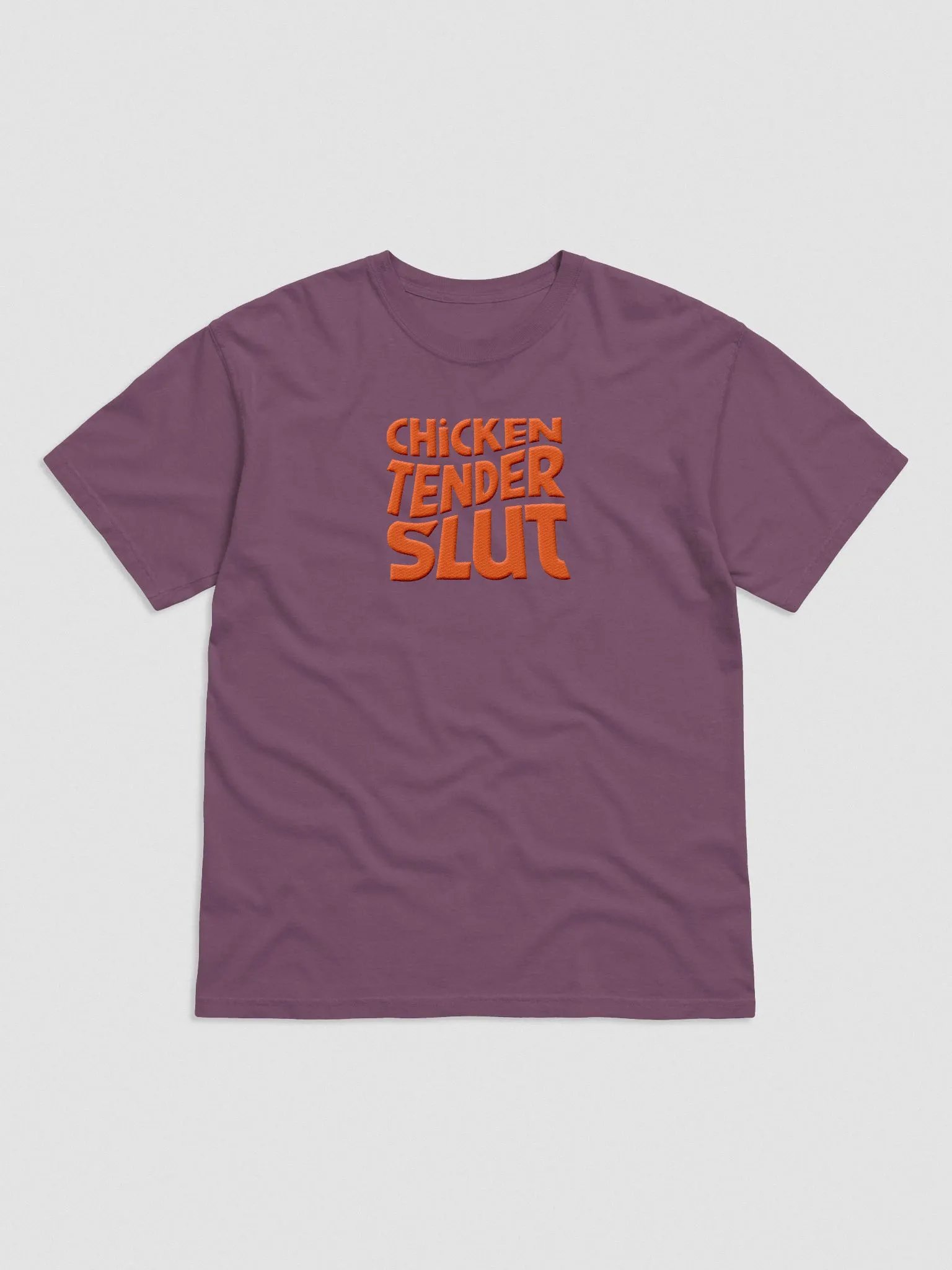 'Chicken Tender Slut' Embroidered Tee product image (1)