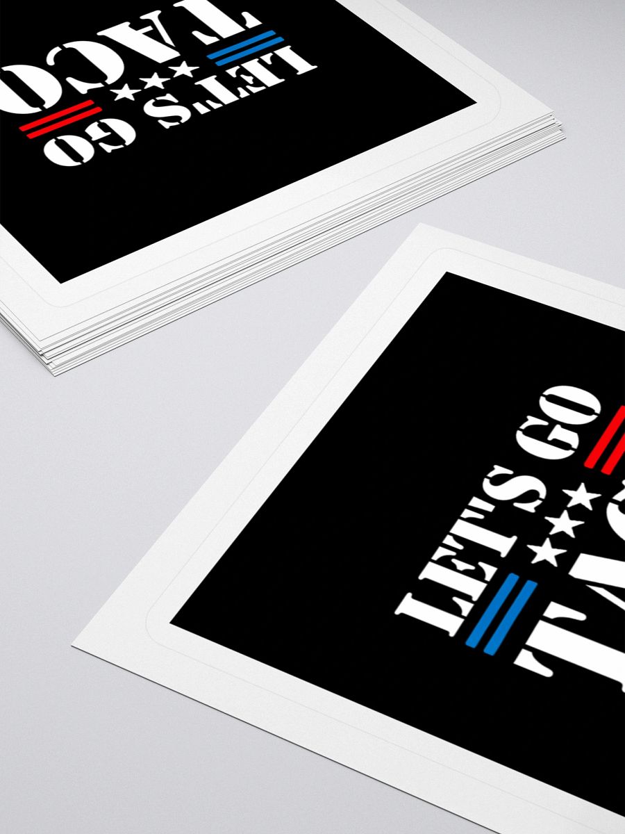 Let's Go Taco Kiss Cut Stickers product image (11)