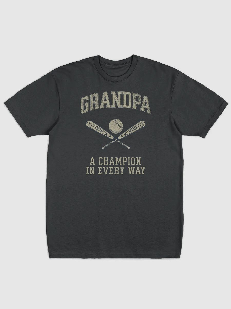 Grandpa Champion Baseball Tee product image (1)