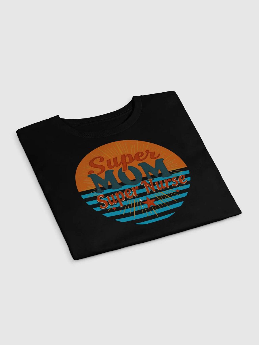 Super Mom, Super Nurse Retro Crop Top product image (18)
