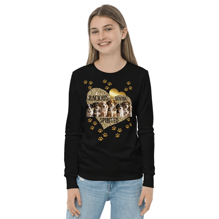 Pawsitively Gracious Long Sleeve Tee product image (2)