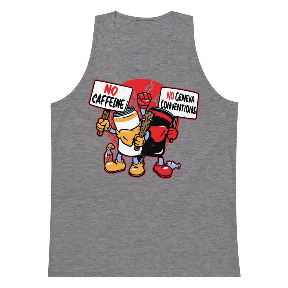 No Caffeine No Geneva Conventions Tank Top product image (64)
