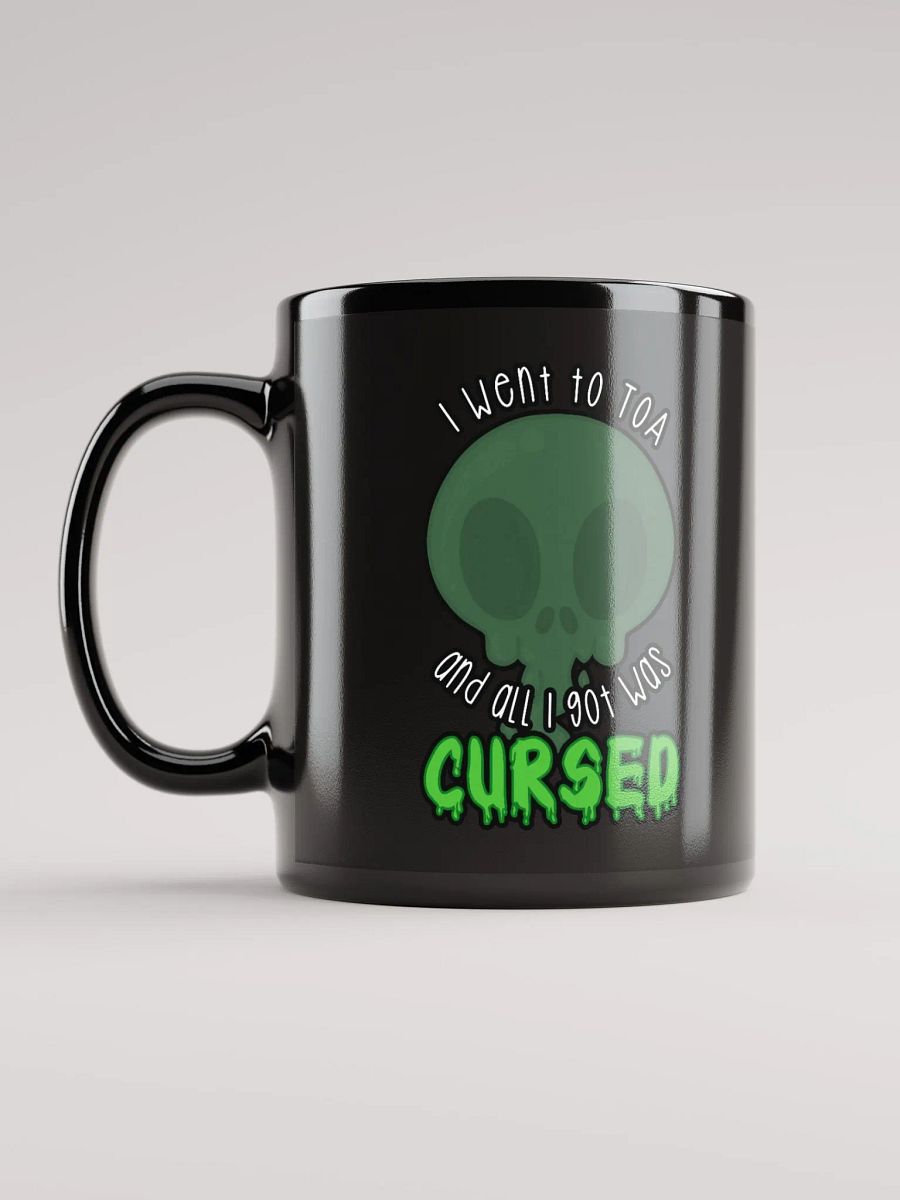 All I Got Was Cursed - Evoker - Black Glossy Mug product image (11)