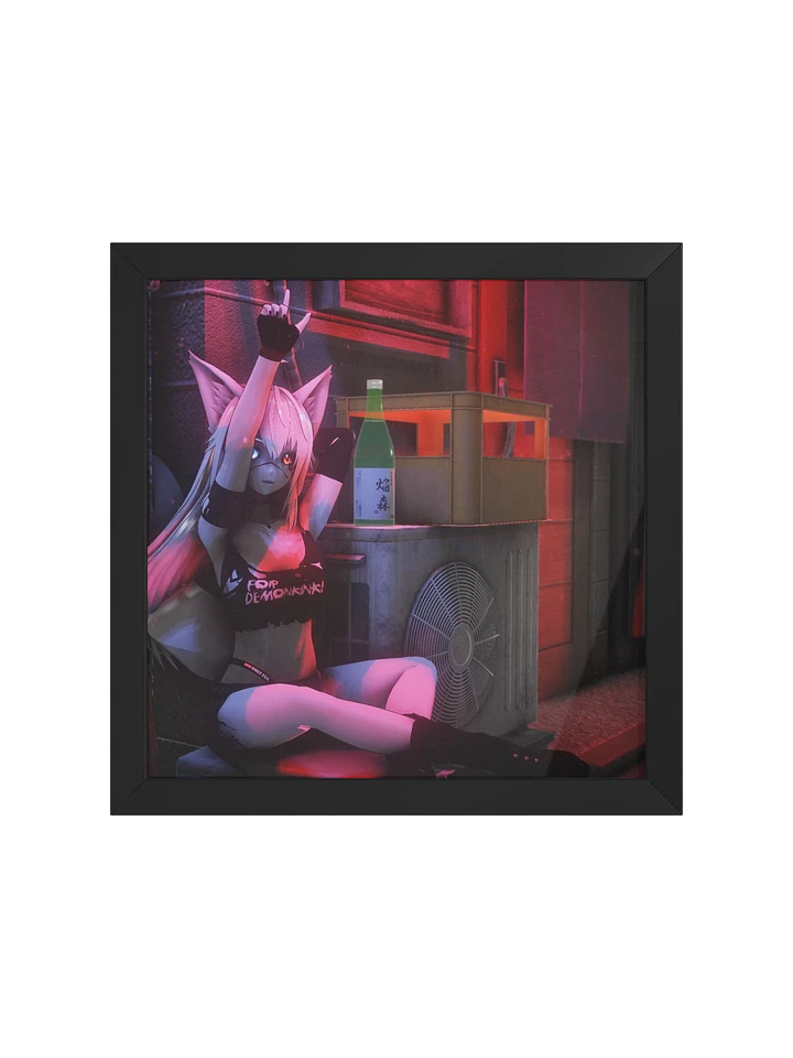 【VIXWYTCH】Neon Alley Framed Poster product image (1)