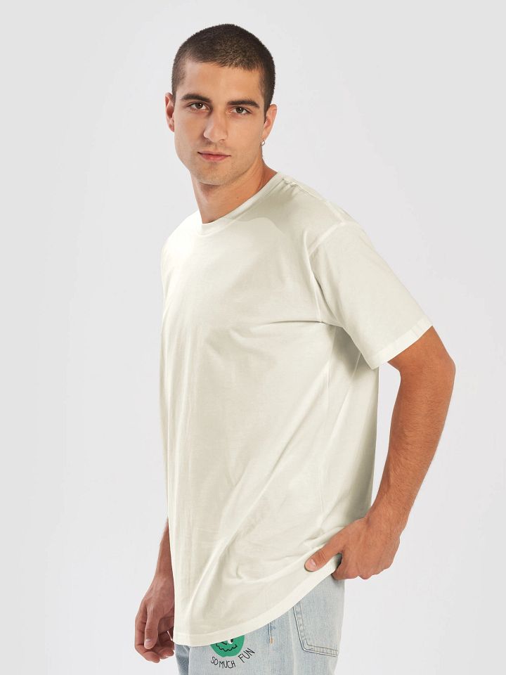 Plain Color Ecru Natural T-Shirt product image (1)