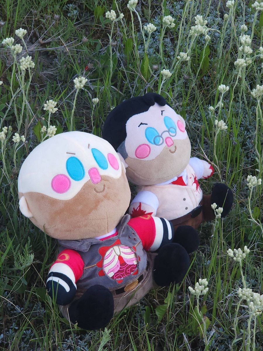 Team Fortress 2 Medic and Heavy Plushie Bundle (Meet the REAL Medic Limited Edition) product image (2)