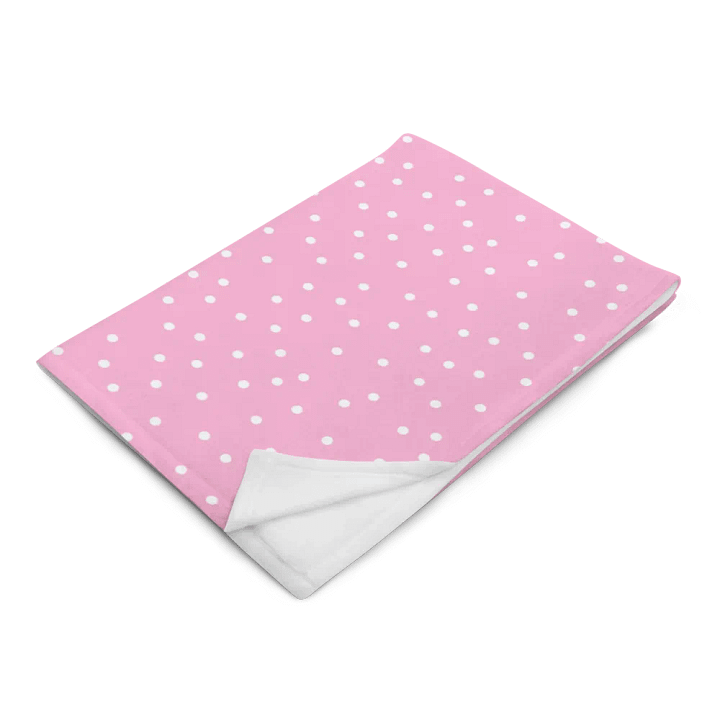 Pink Polkadot Blanket product image (2)