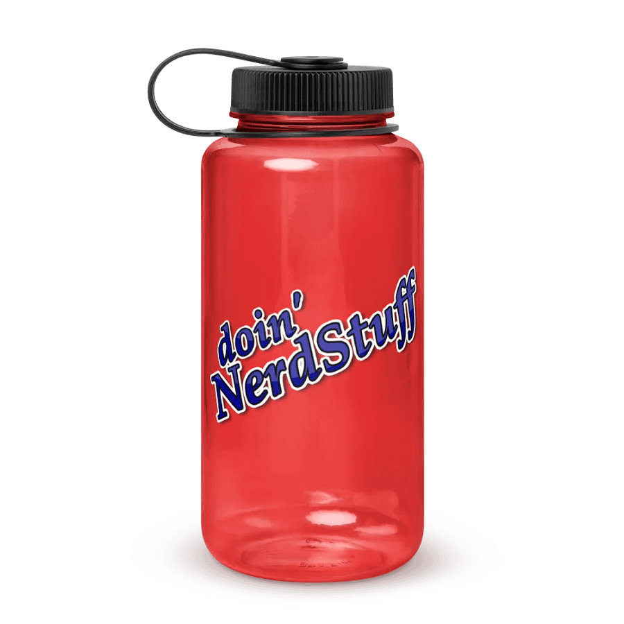 doin' NerdStuff Red Wide Mouth Bottle product image (1)