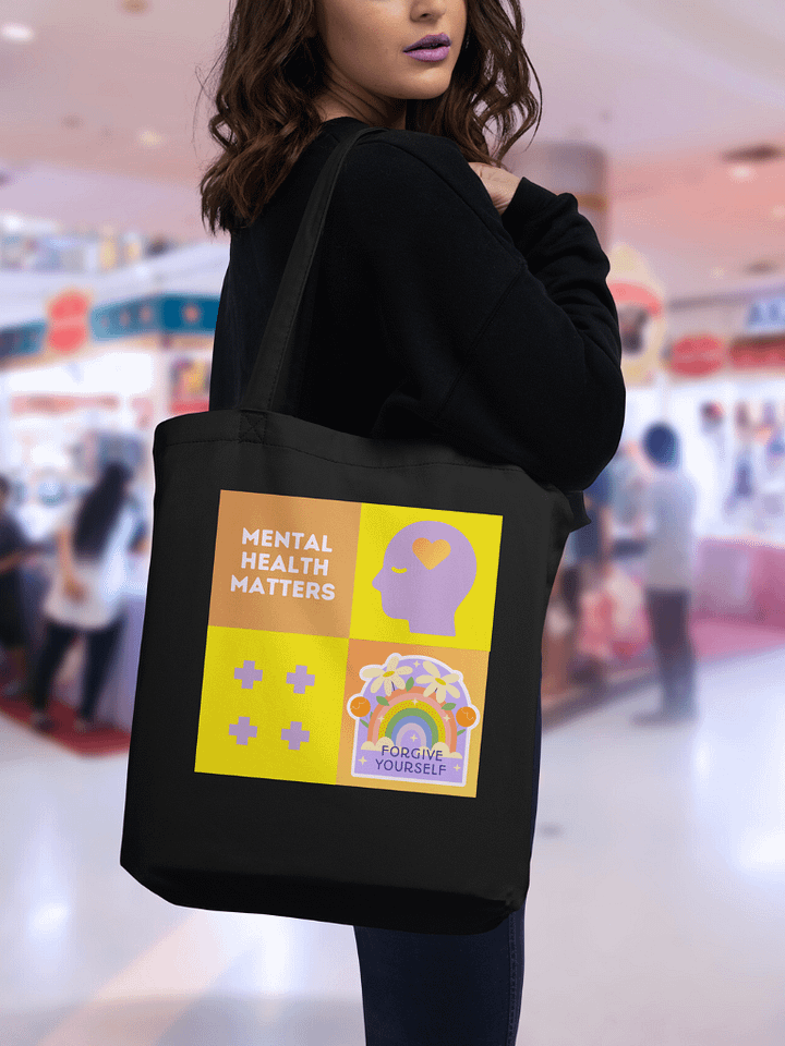 Mental Health Matters Eco Cotton Tote product image (1)