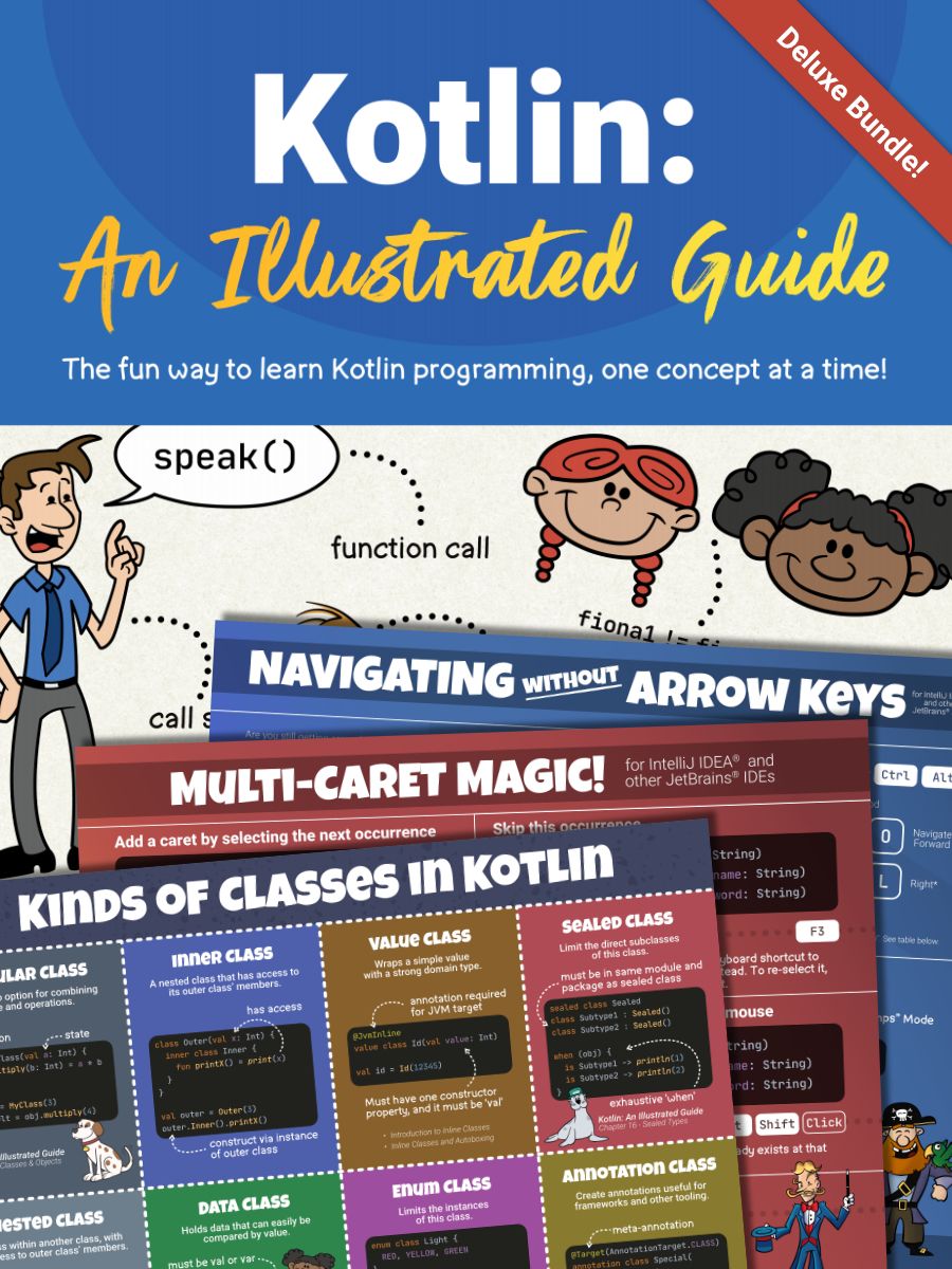 Kotlin: An Illustrated Guide - Deluxe Digital Bundle product image (1)