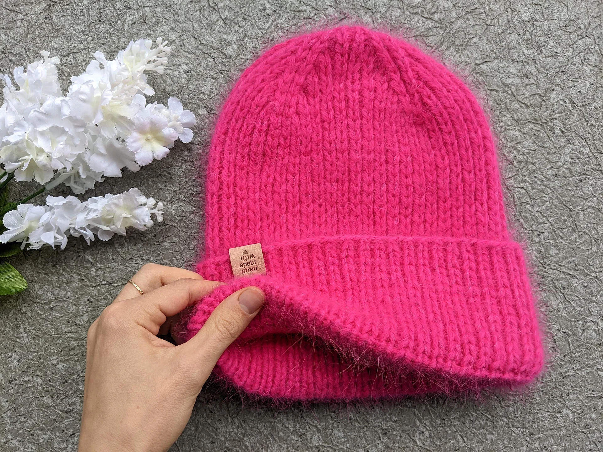 Ribbed Knit Winter Hat Pattern product image (5)