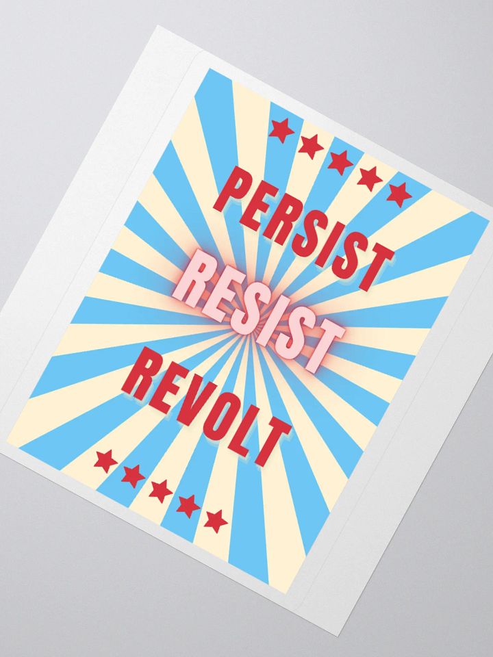 PERSIST STICKER product image (8)