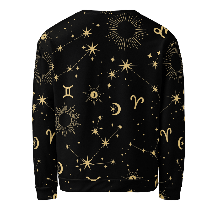 Celestial Zodiac All-Over Print Sweatshirt product image (2)