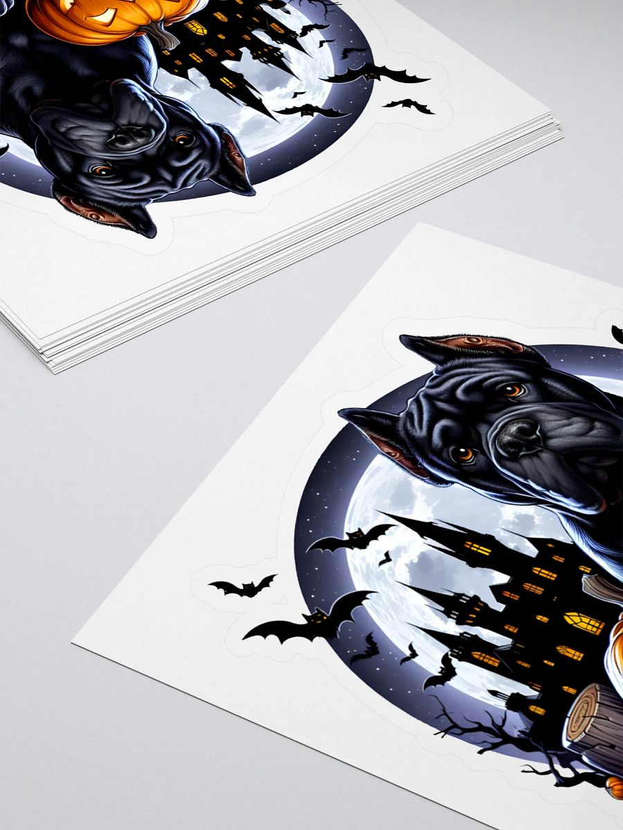 Cane Corso Spooky Paws Sticker product image (4)
