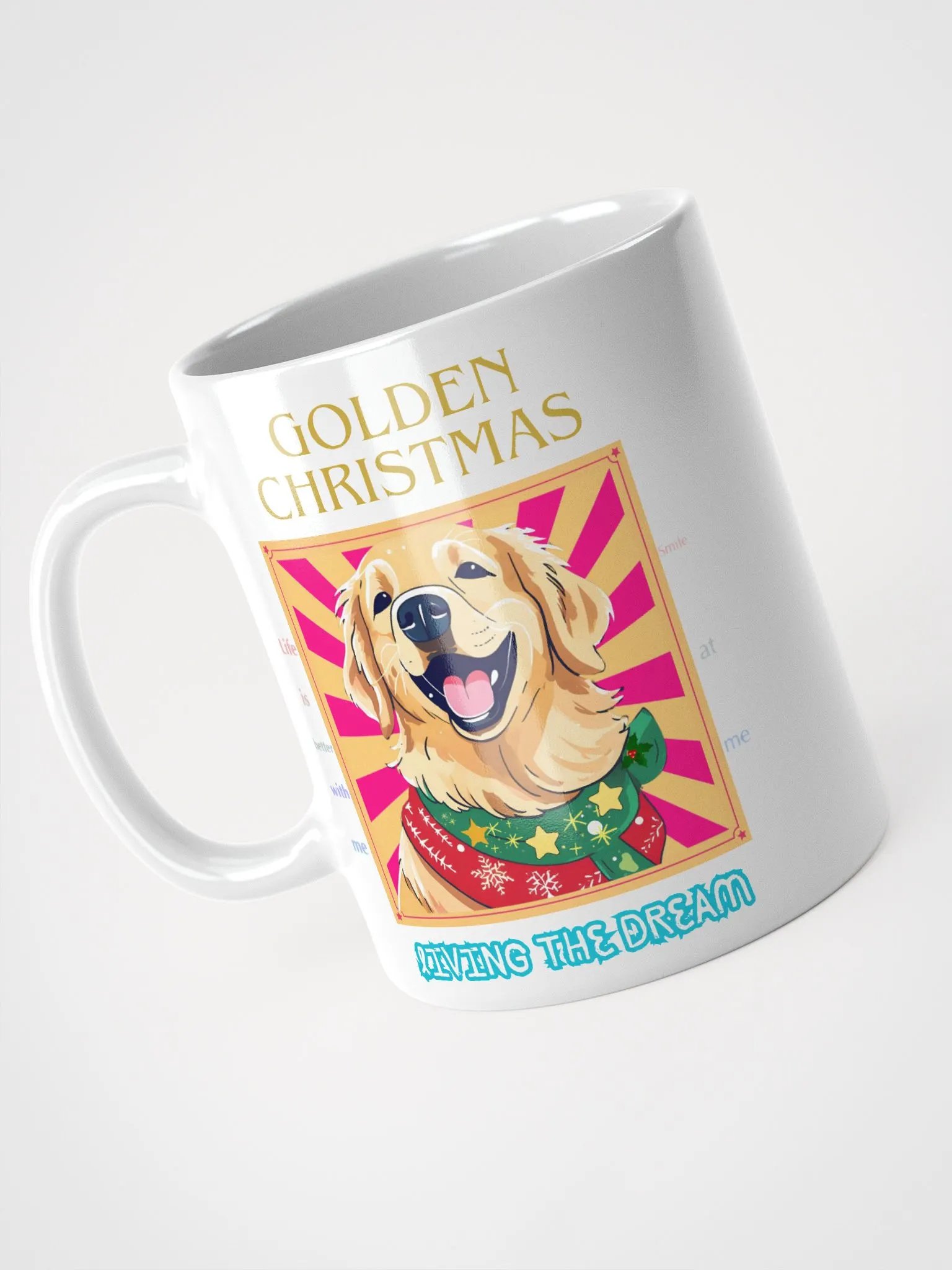 Golden Christmas Dream Mug product image (3)