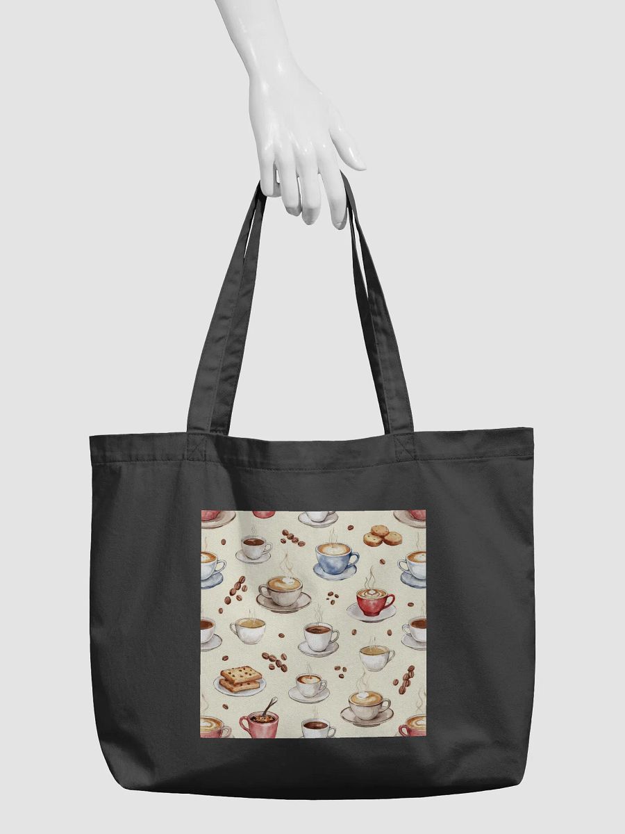 Pixxotia Brewed Elegance Organic Tote Bag product image (3)