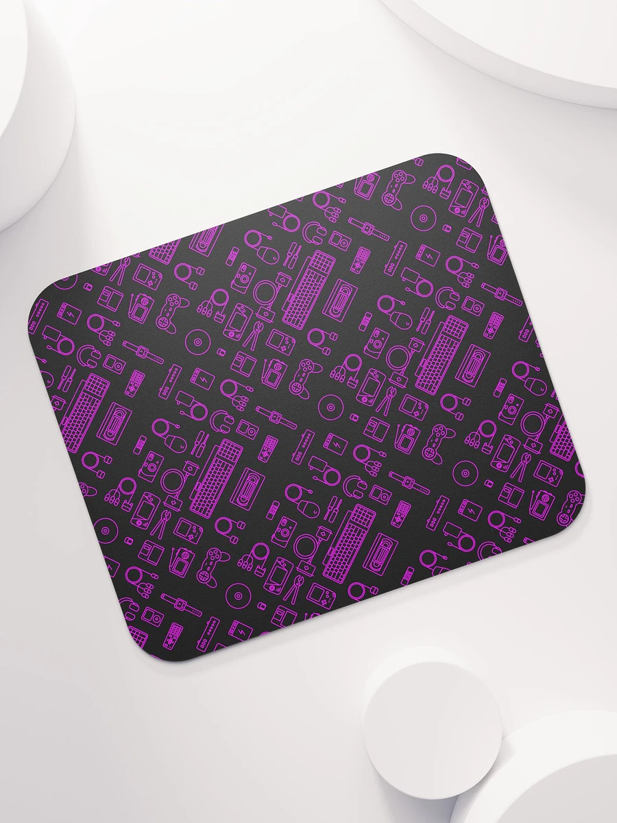 Neon Purple Devices Mouse Pad (Classic) product image (7)