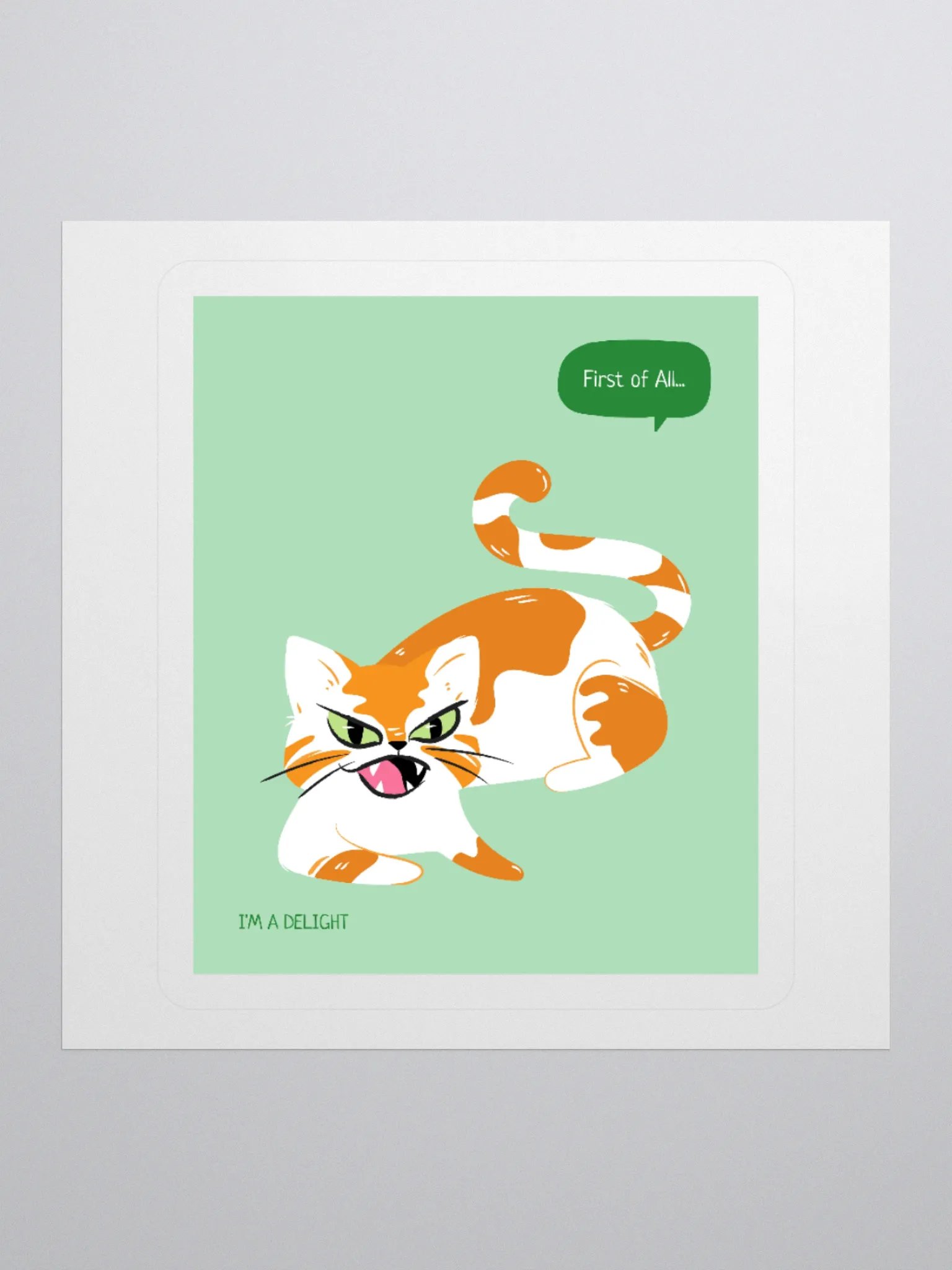 First of All... I'm a Delight Sticker Set product image (2)