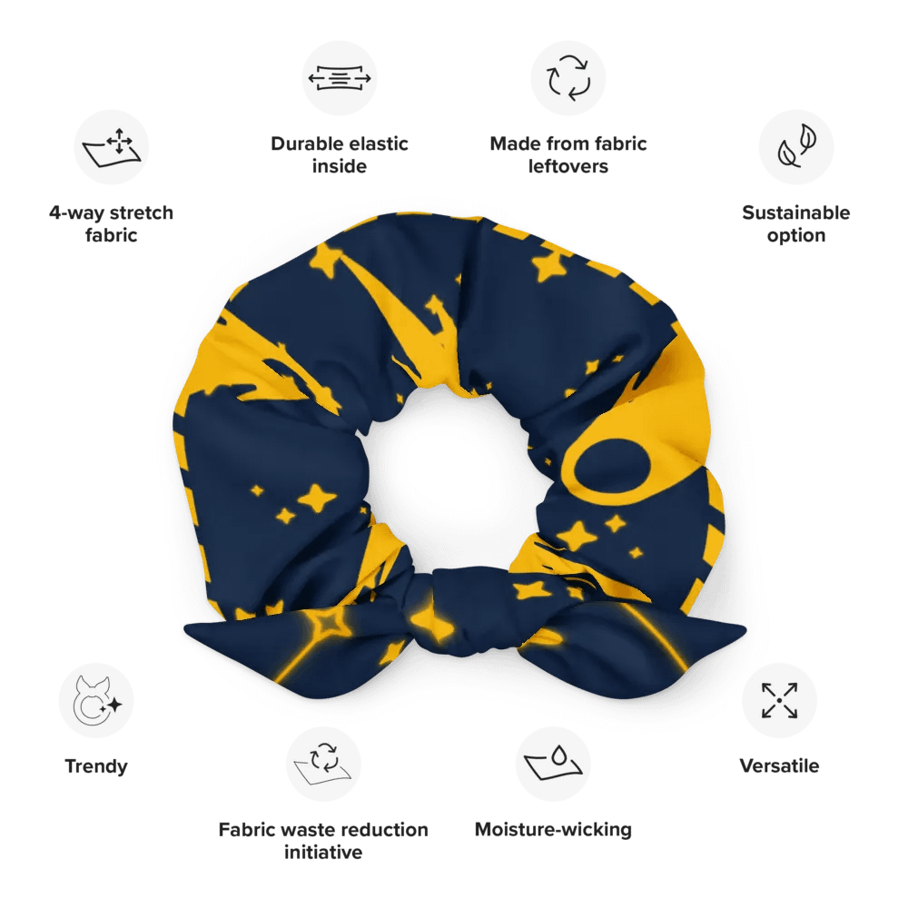 【touch the stars】 All-Over Print Scrunchie (Comet ver.) product image (7)